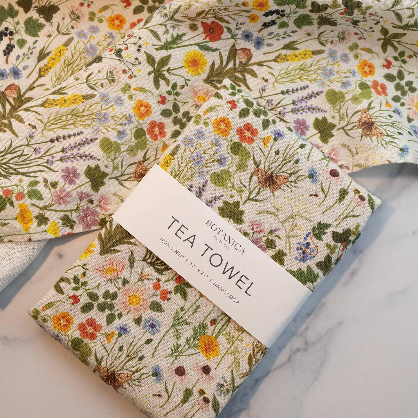 Botanist Linen Tea Towel